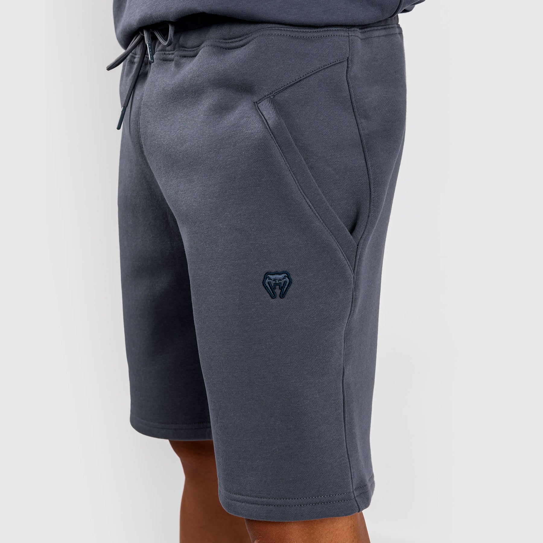 venum-silent-power-baumwoll-short-marineblau image 6