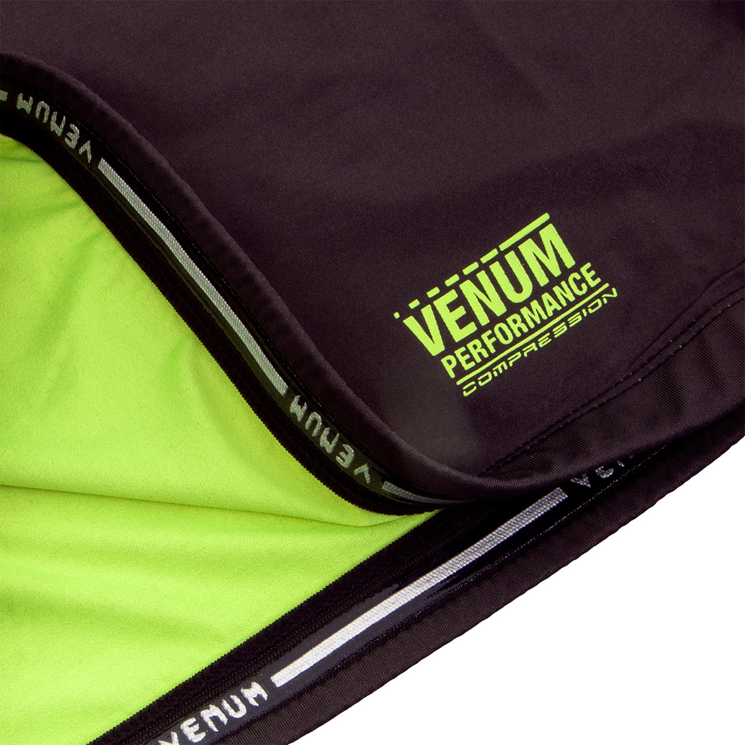 venum-contender-3-0-kompression-t-shirt-kurzarm-schwarz-neongelb image 7