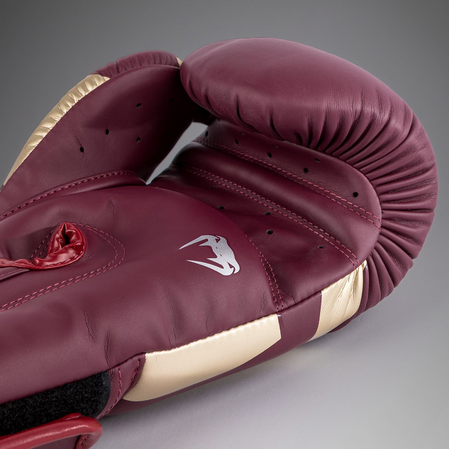 venum-elite-boxhandschuhe-burgund-gold image 4