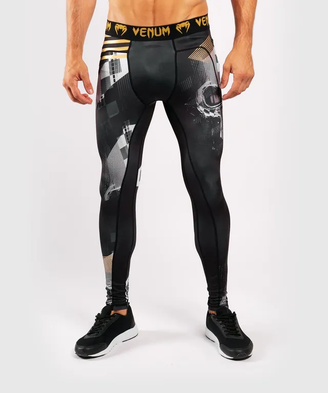 venum-skull-spats-kompressionshose-schwarz image 1