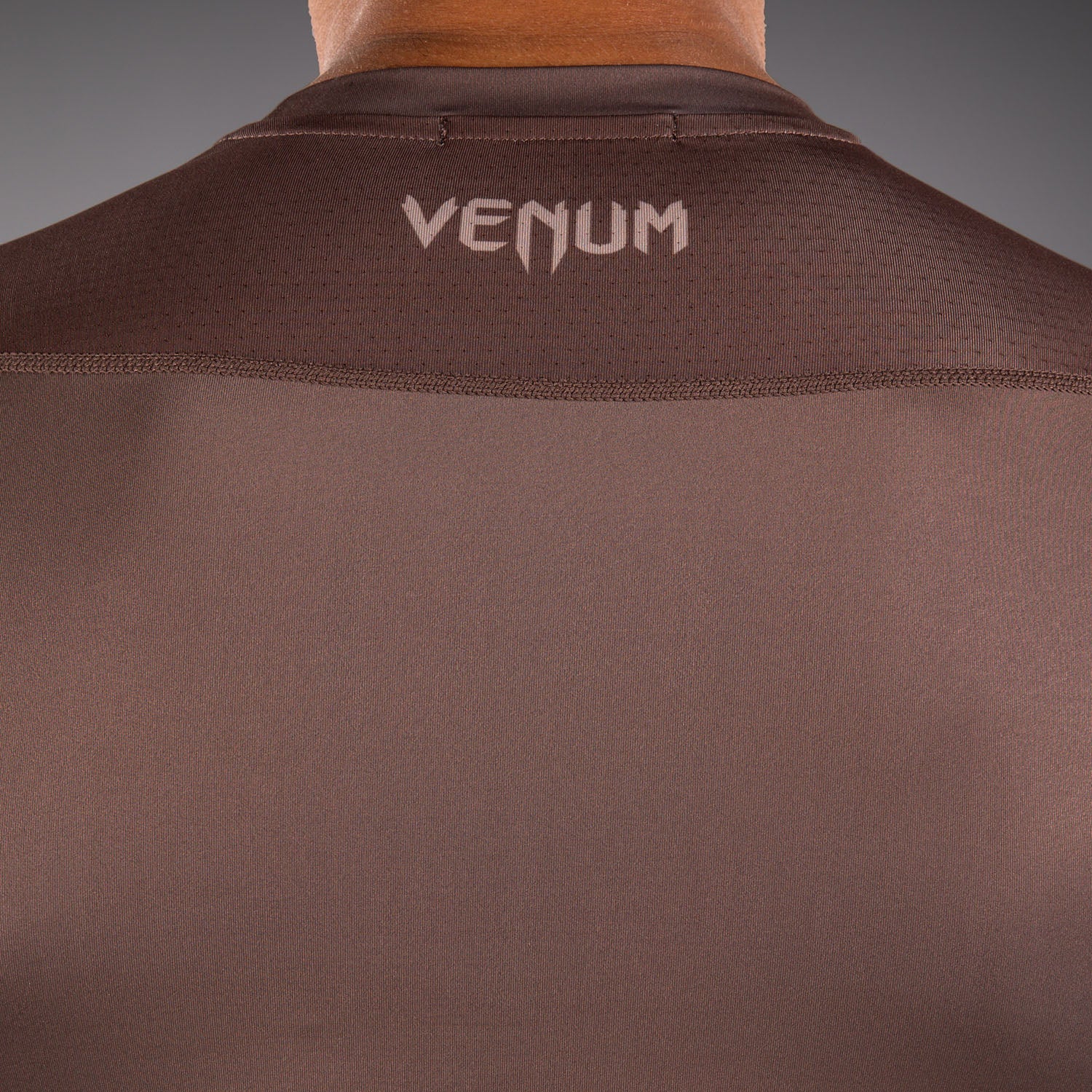 venum-no-gi-rashguard-langarm-ibjjf-approved-schokoladenbraun image 6