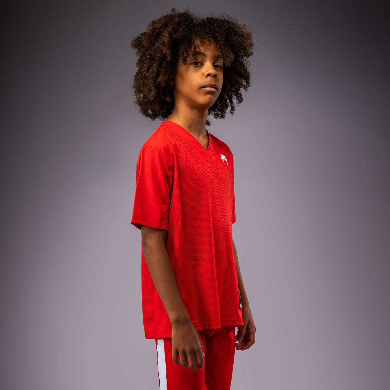 venum-elite-fu-ball-kurzarmtrikot-f-r-kinder-rot image 3