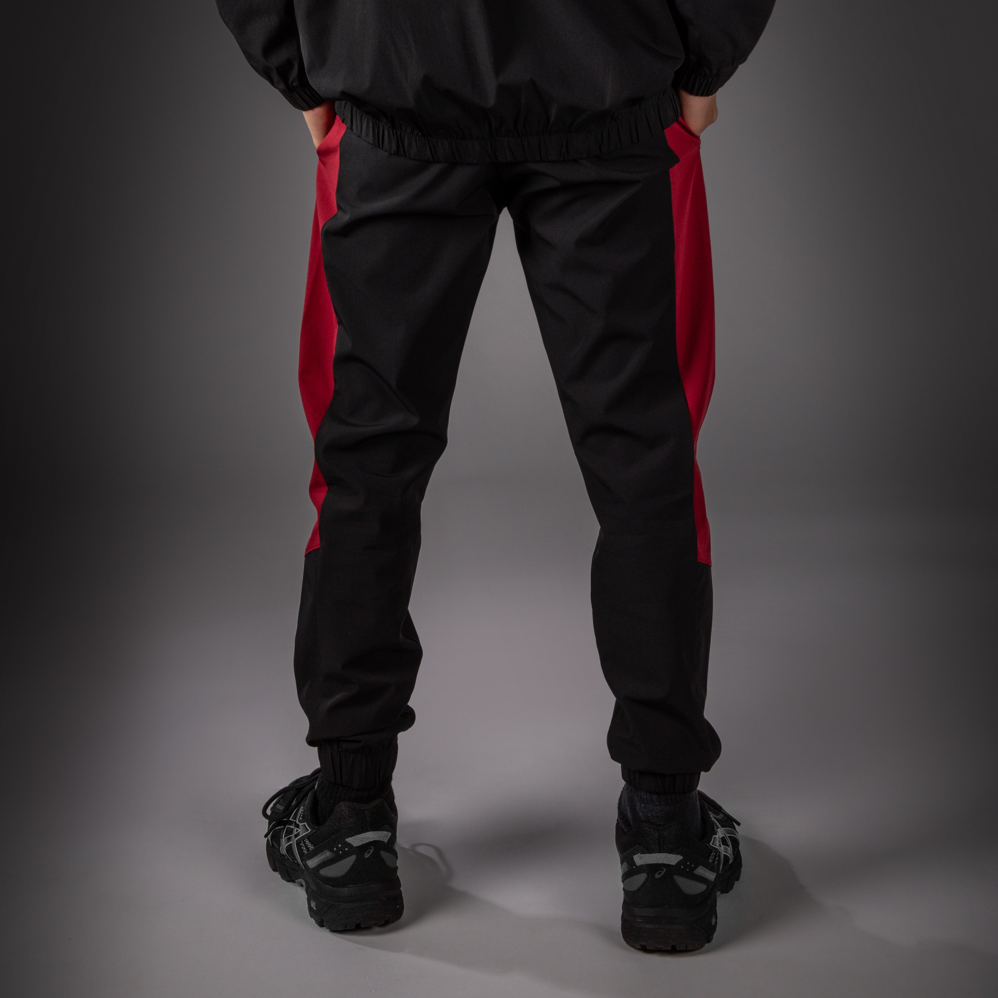 venum-vectra-jogginghose-kinder-schwarz-rot image 2