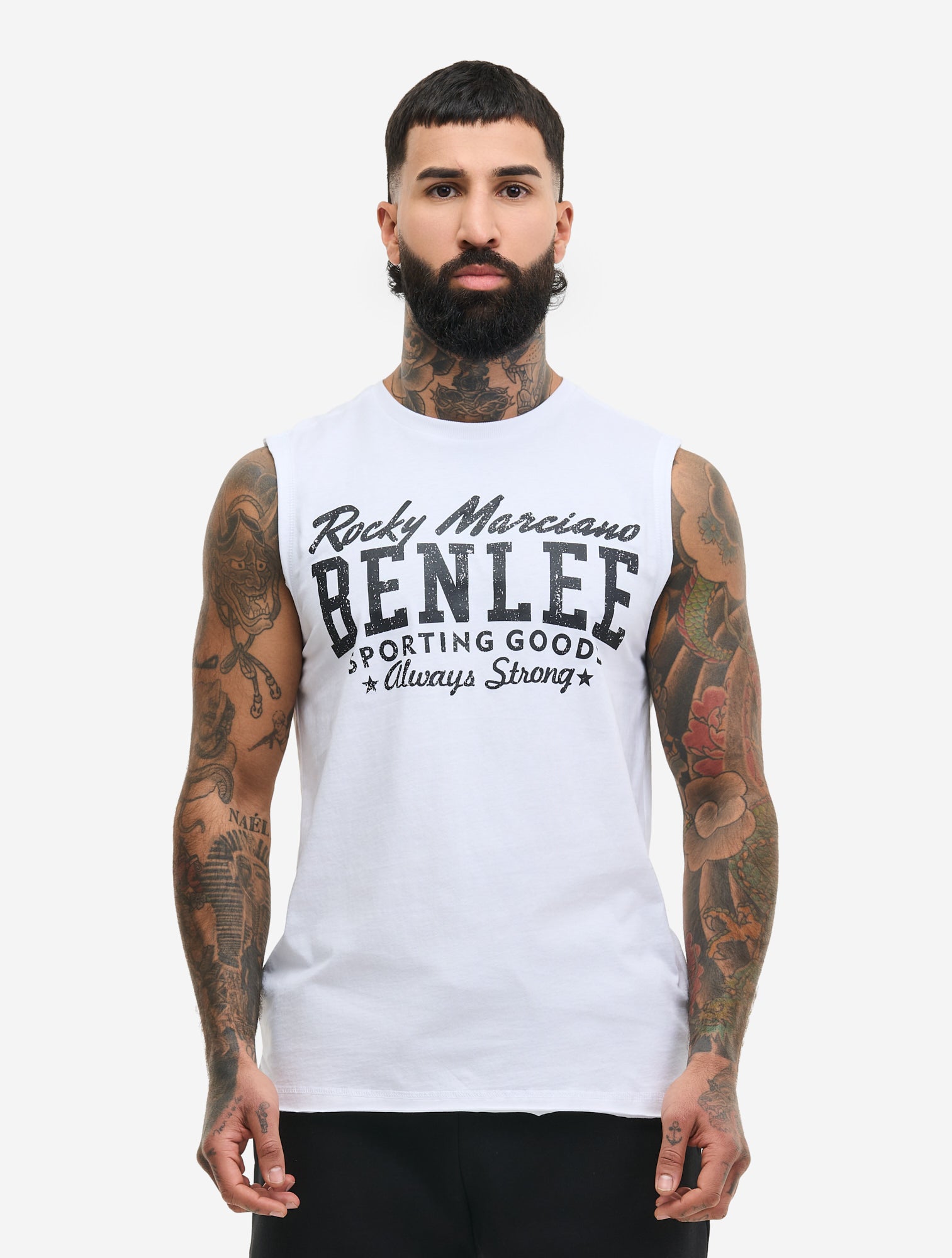 benlee-lastarza-tank-top-herren-rmellos-baumwolle-schwarz image 1