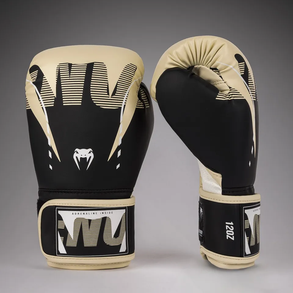 venum-adrenaline-boxhandschuhe-schwarz-elfenbein image 1