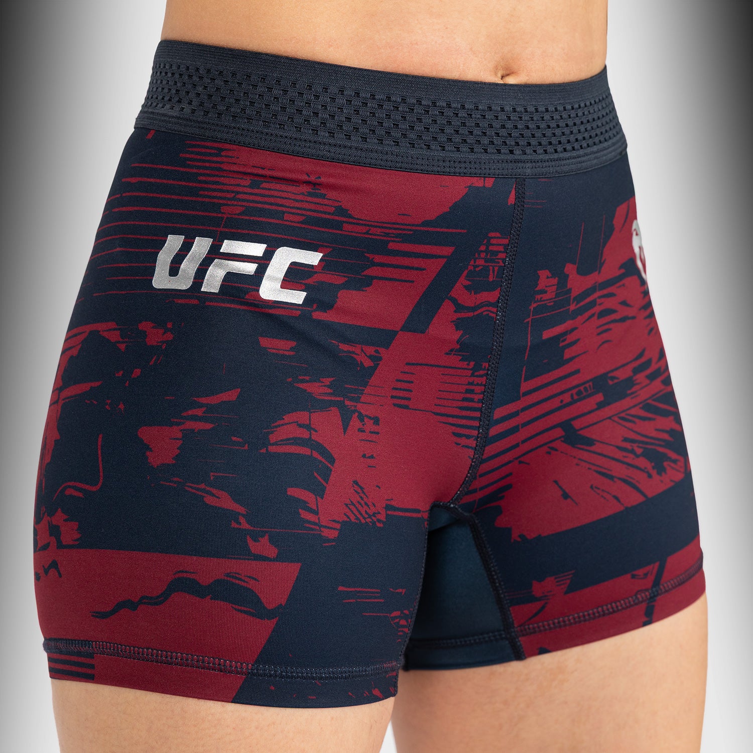 ufc-zenith-by-venum-authentic-fight-week-vale-tudo-short-damen-marineblau-burgun image 4