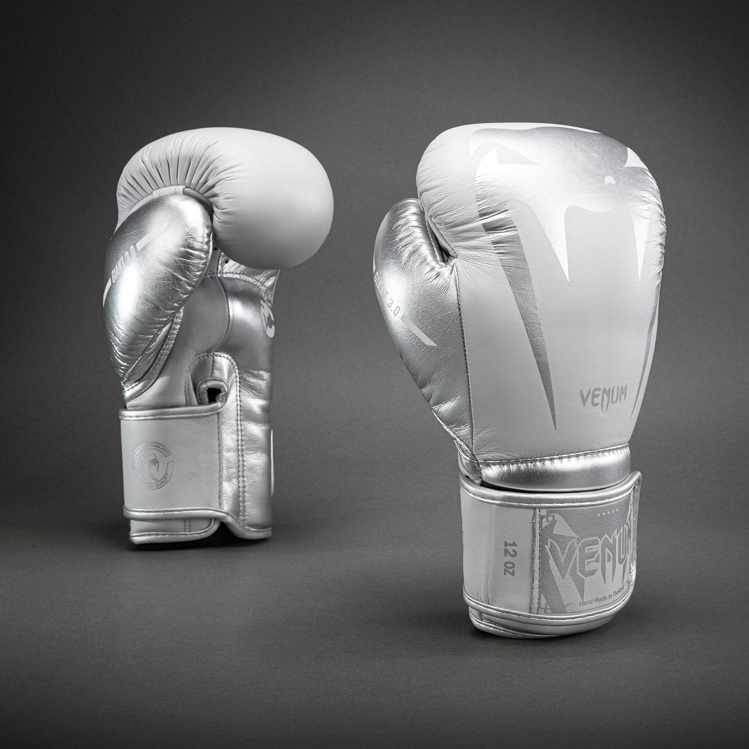 venum-giant-3-0-boxhandschuhe-grau-silber-aus-nappaleder image 1