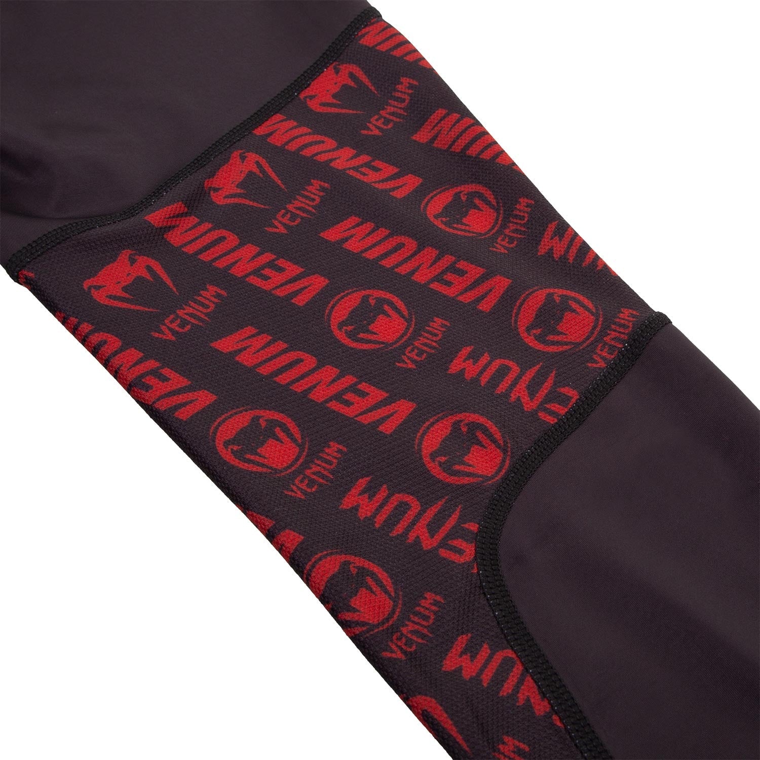 venum-logos-kompressionshose-schwarz-rot image 7