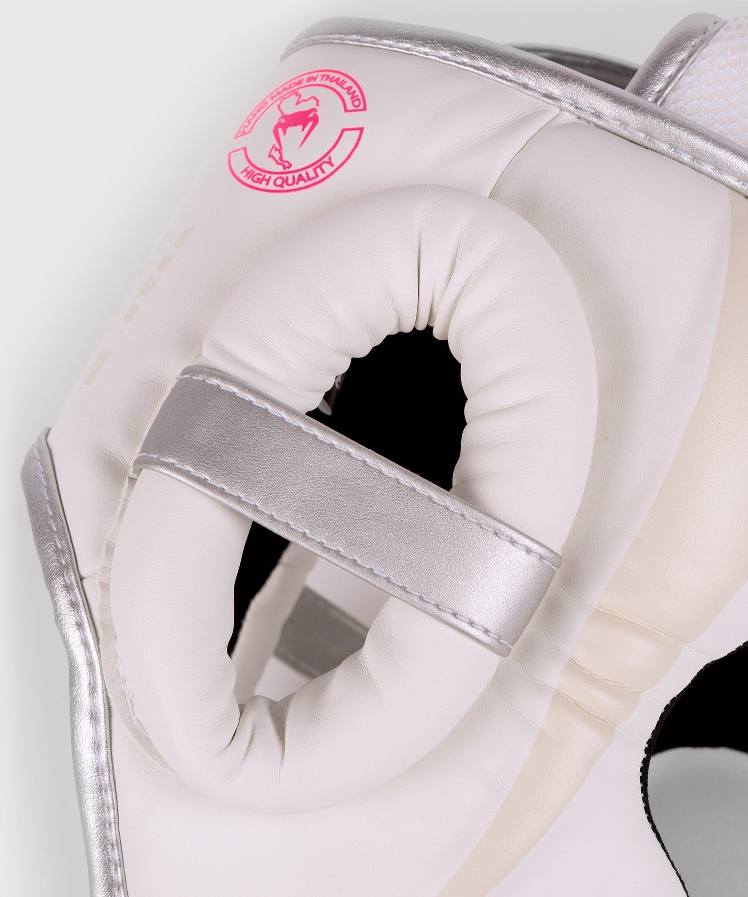 venum-elite-kopfschutz-wei-silber-rosa image 5