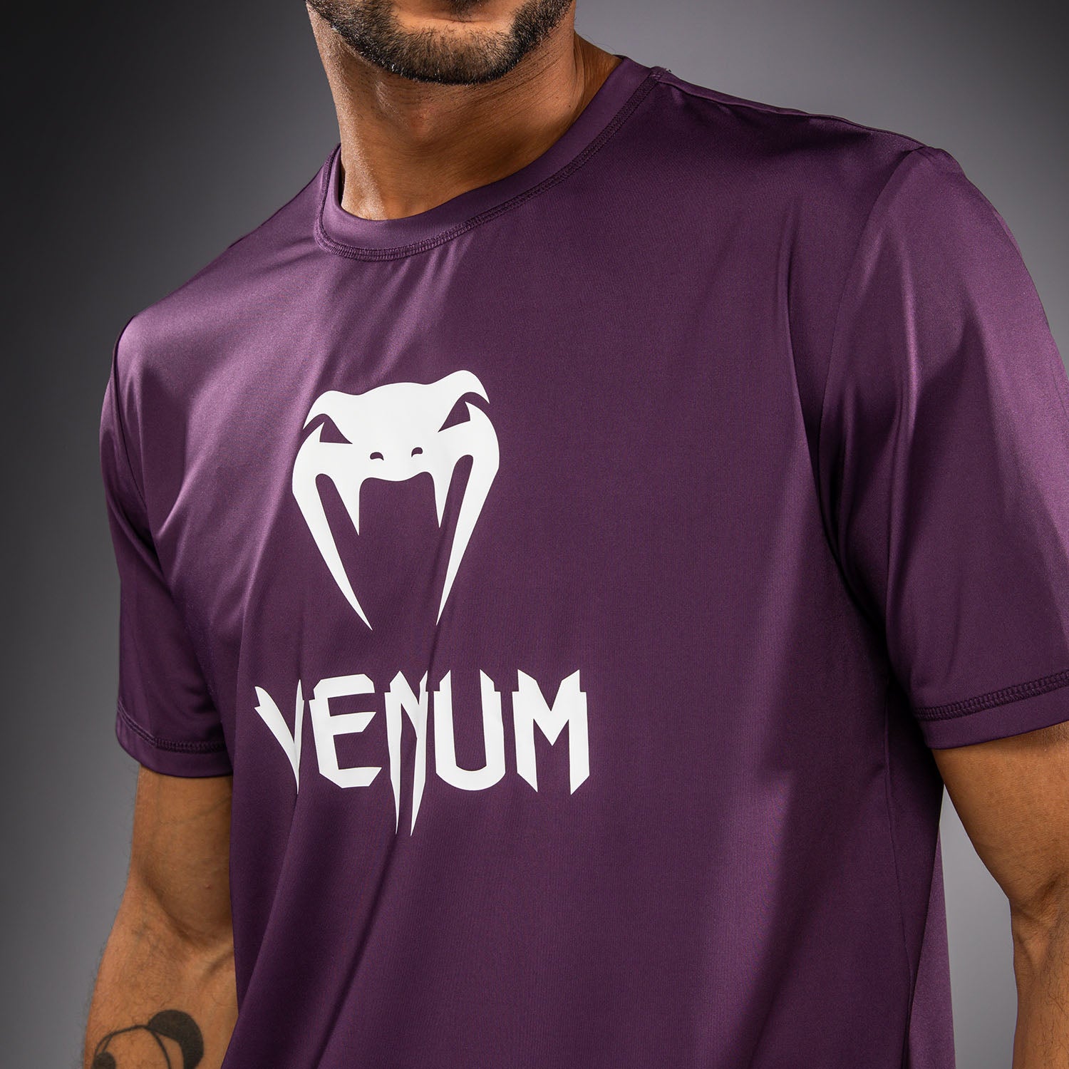 venum-classic-dry-tech-t-shirt-dunkelviolett-herren-performance-shirt-kurzarm image 4