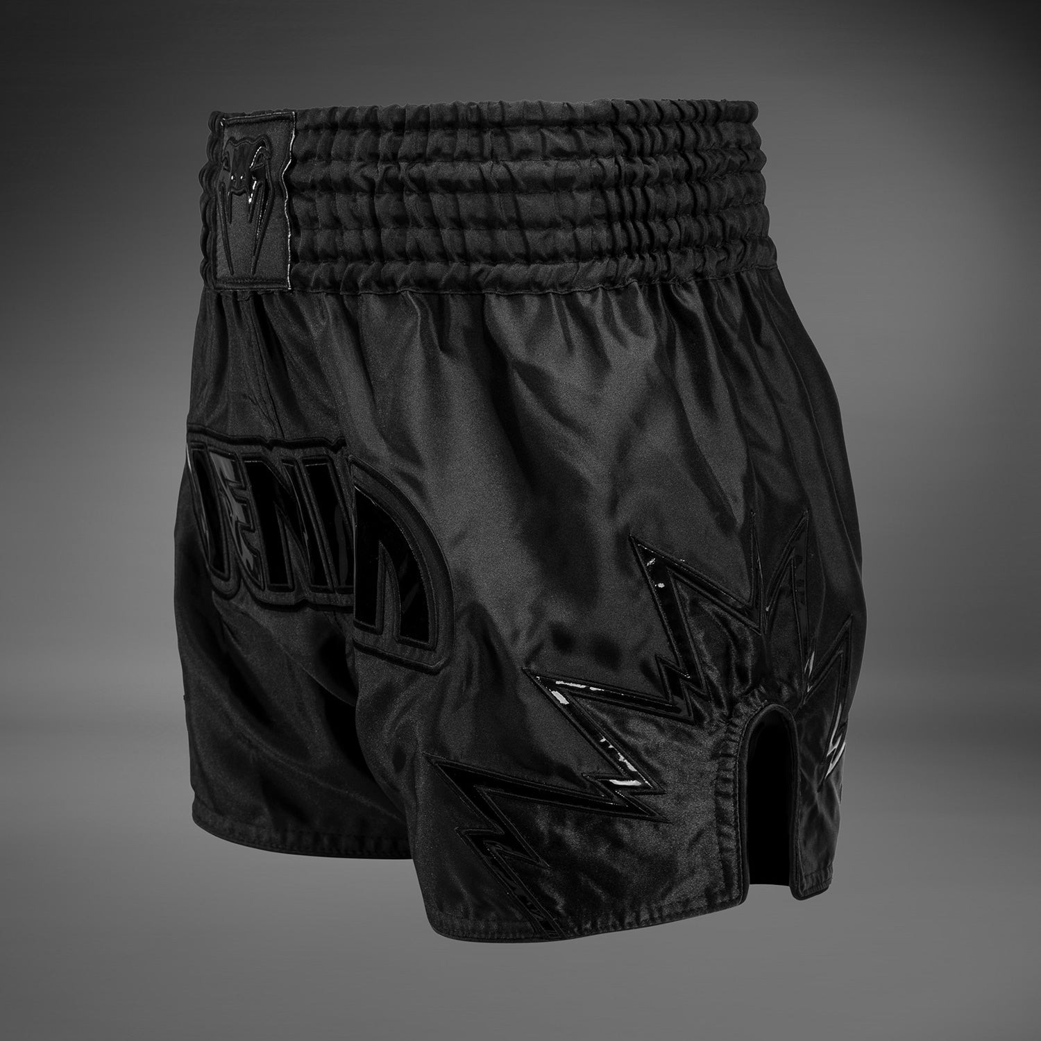 venum-inferno-muay-thai-shorts-schwarz-schwarz image 2