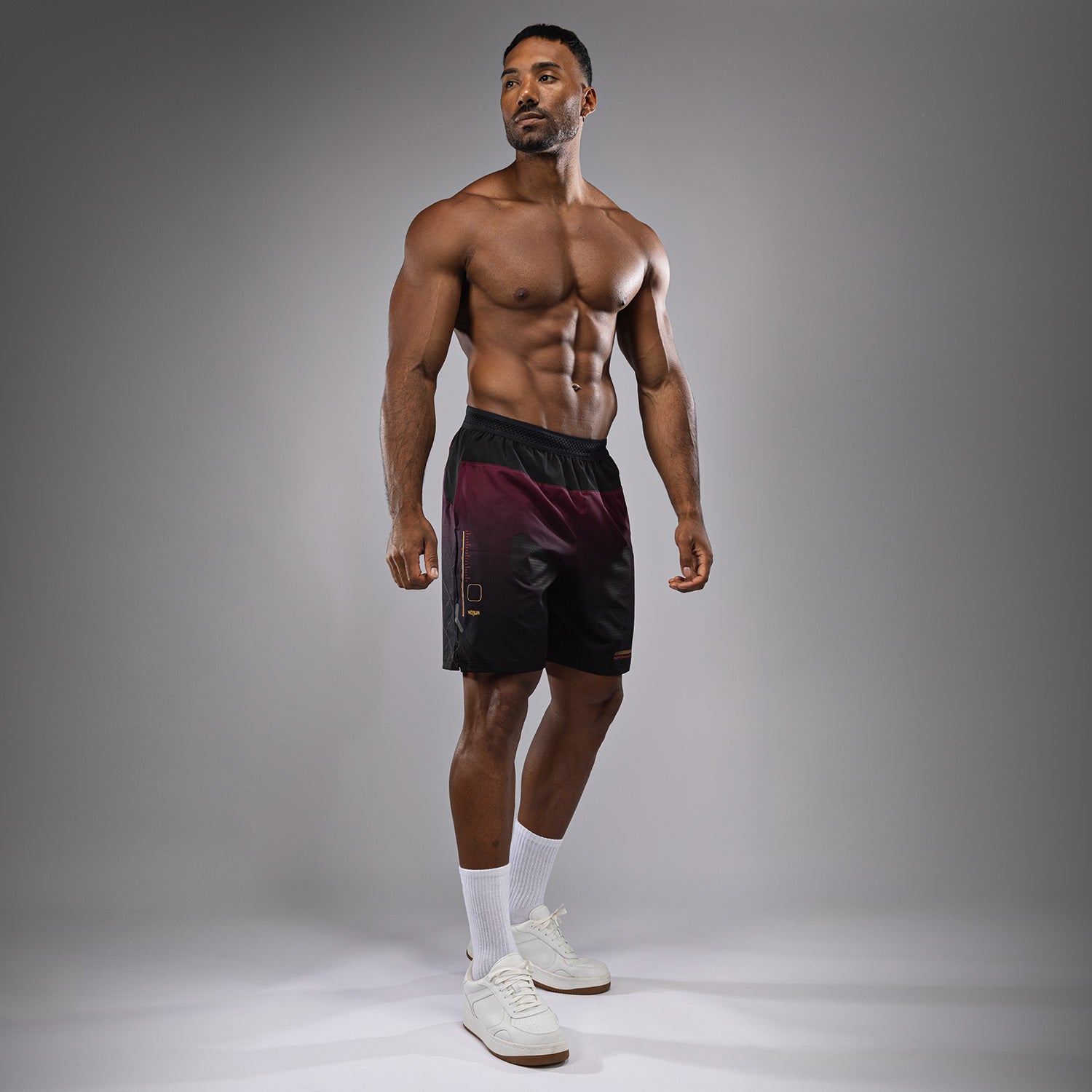 venum-tactical-xt-trainingsshorts-herren-schwarz-burgund-gold image 3