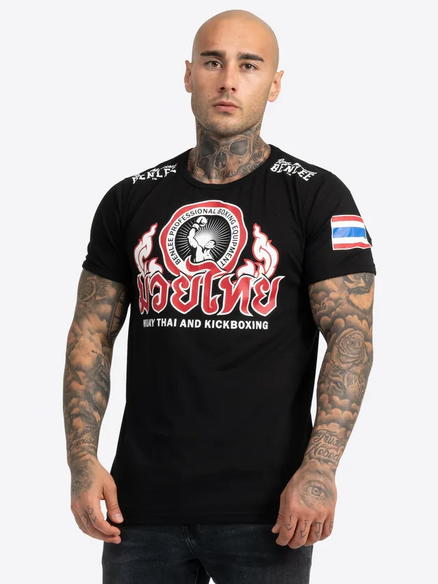 benlee-thailand-herren-t-shirt-thai-print-aus-baumwolle-slim-fit image 1