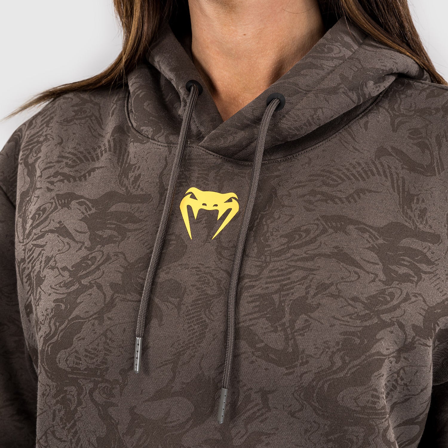 ufc-fusion-by-venum-fight-week-damen-hoodie-erdiges-braun image 5