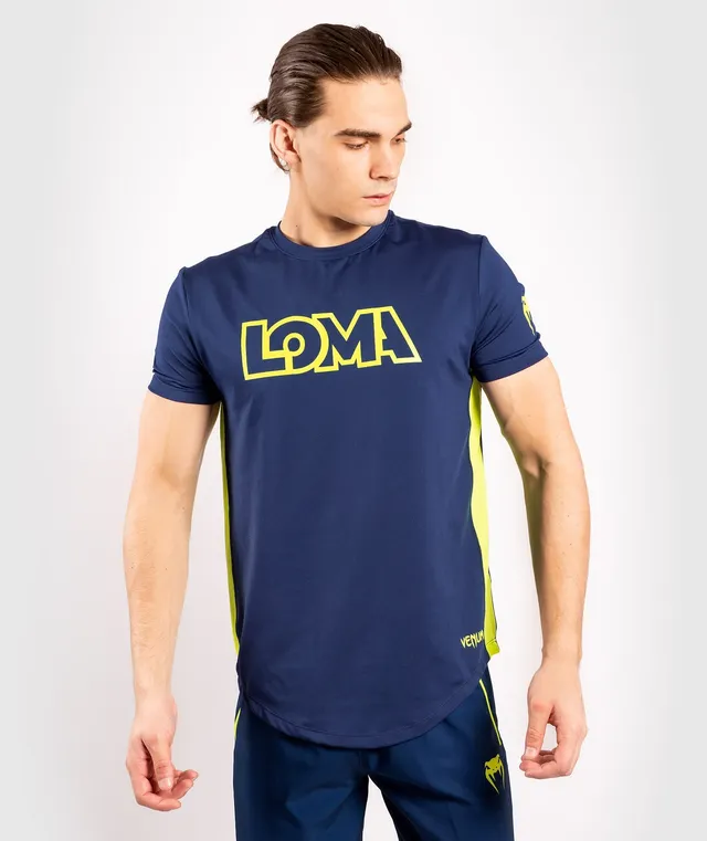 venum-origins-dry-tech-t-shirt-blau-gelb image 1