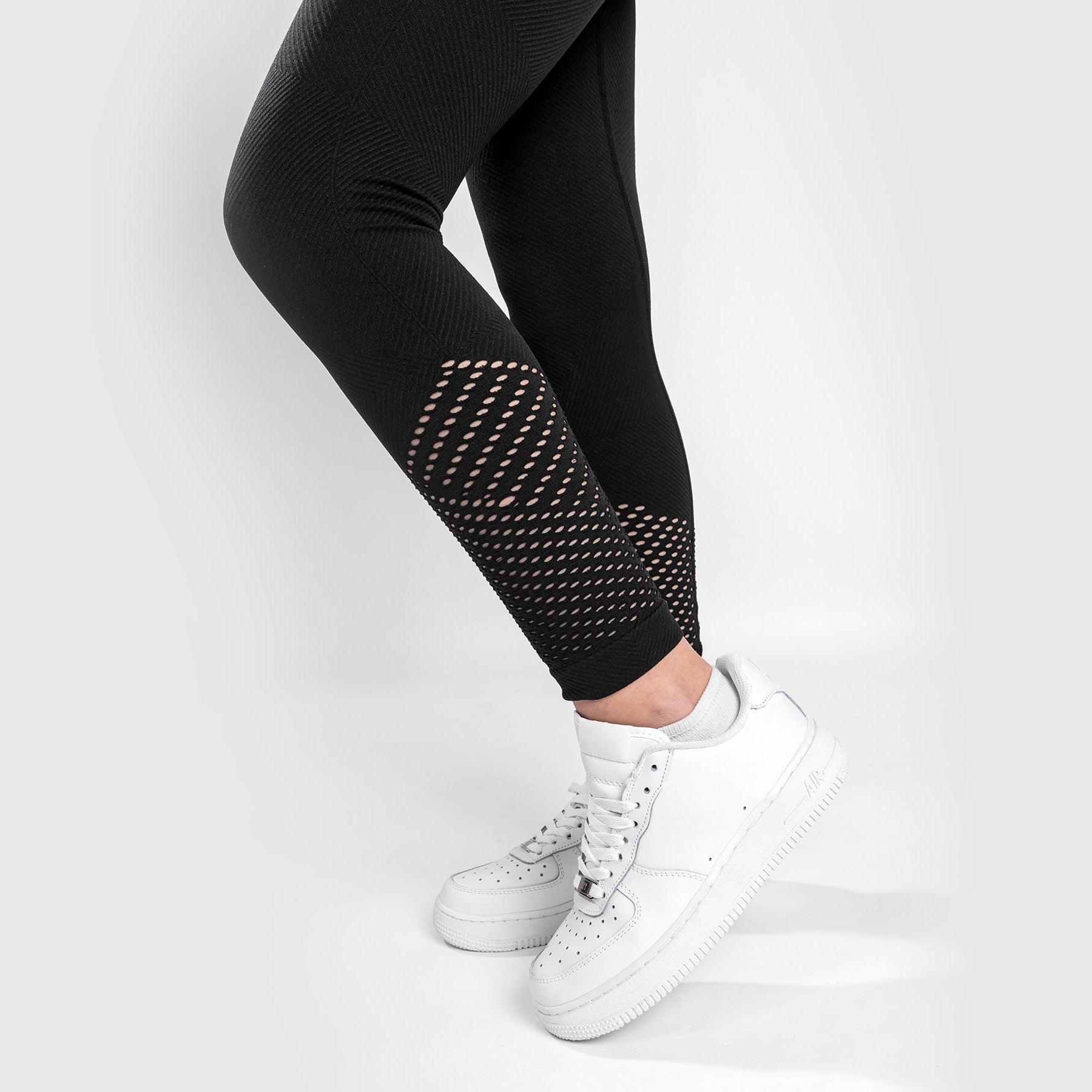 venum-sparring-seamless-leggings-damen-schwarz image 6