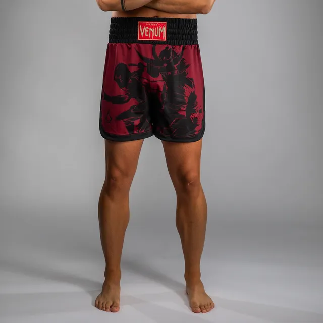 venum-x-assassin-s-creed-shadows-herren-boxershorts-burgunder-schwarz image 1
