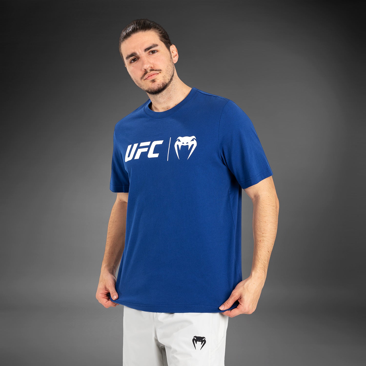 venum-ufc-classic-herren-t-shirt-marineblau-wei image 6