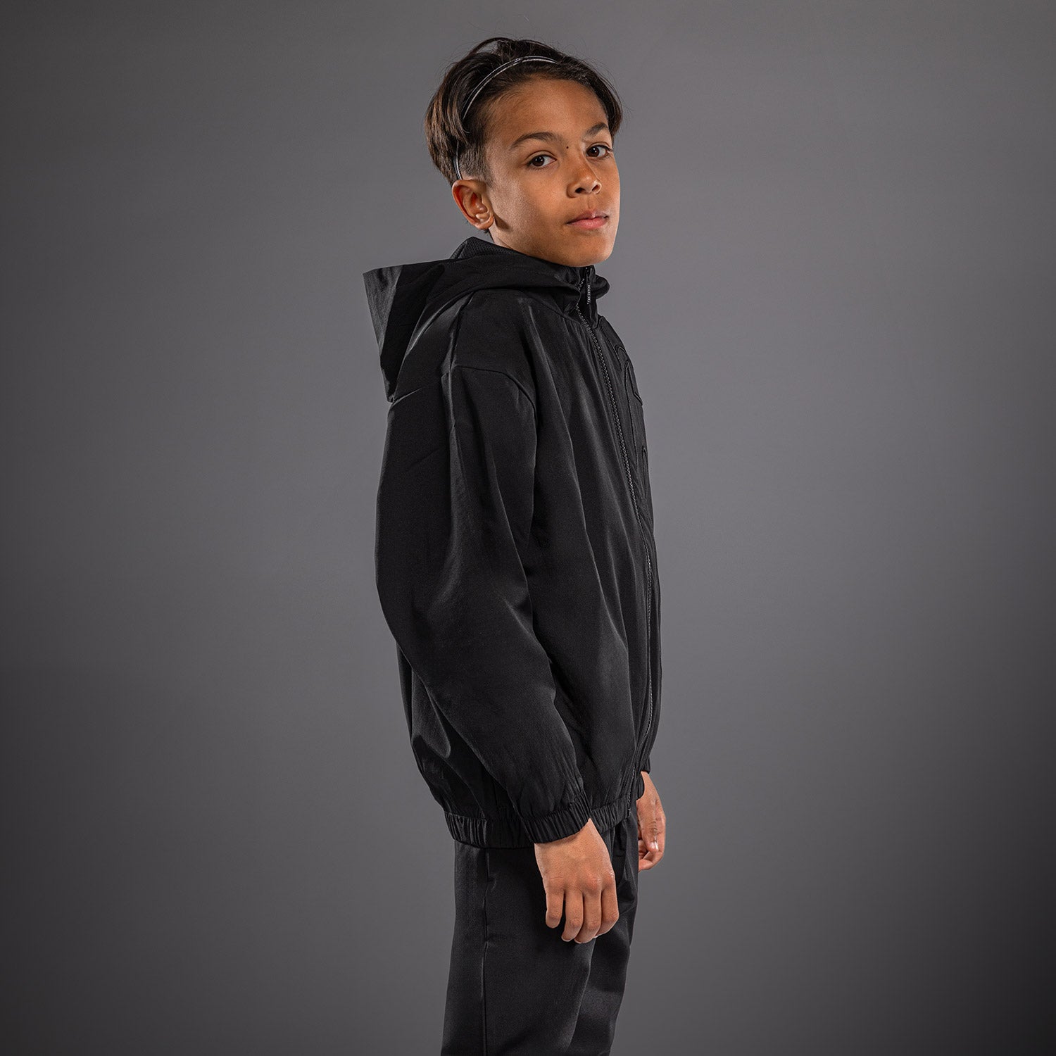venum-giant-3d-trainingsjacke-kinder-schwarz image 4