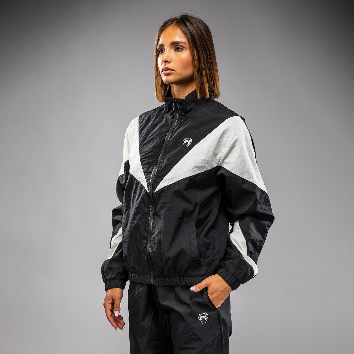 venum-vectra-damen-trackjacke-schwarz-wei image 2