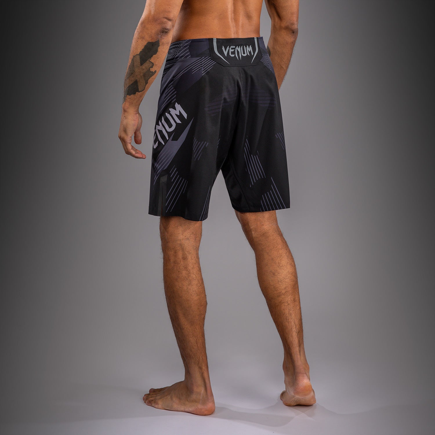 venum-no-gi-6-0-fightshorts-herren-schwarz-grau image 5