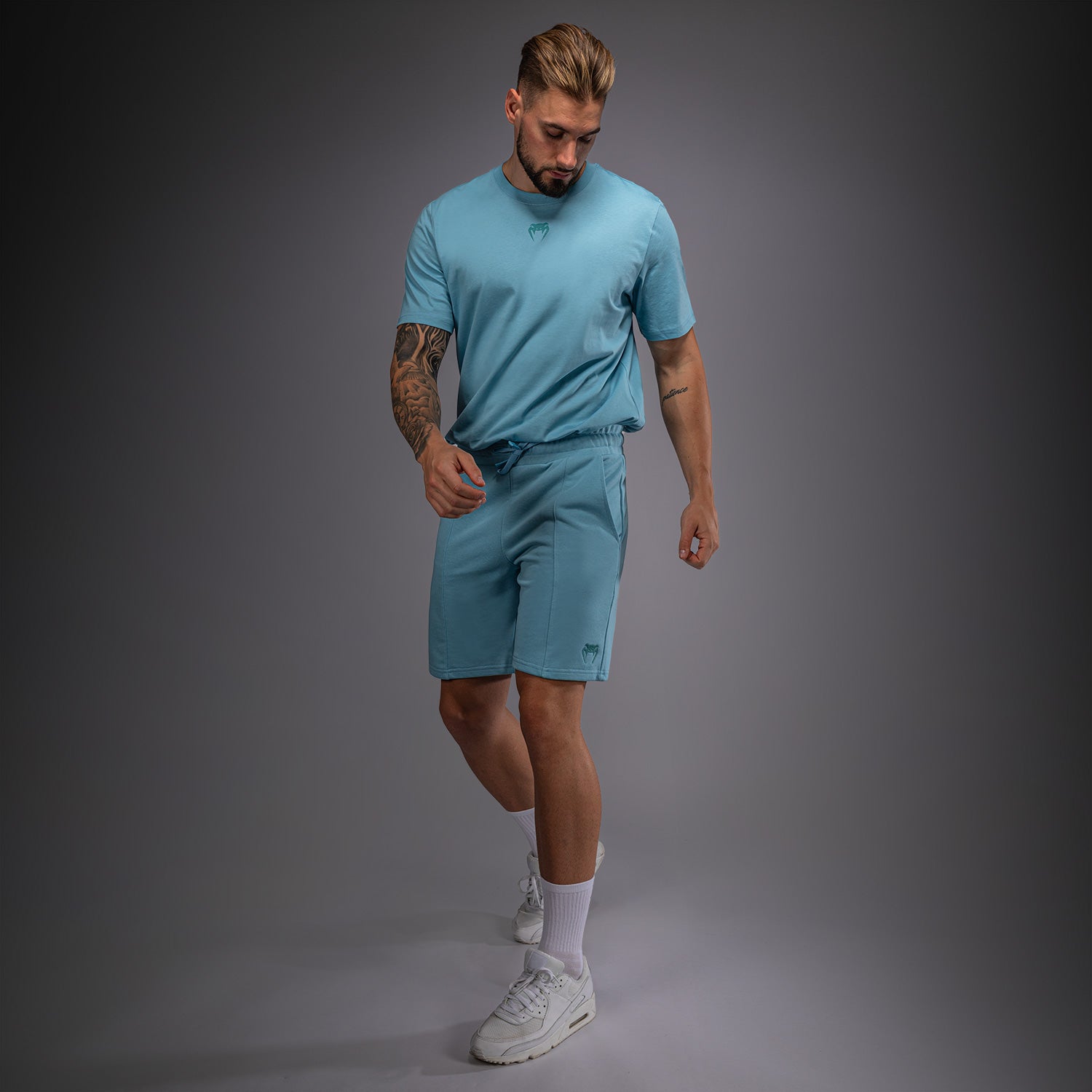 venum-contender-fleece-shorts-baumwolle-herren-t-rkis image 4