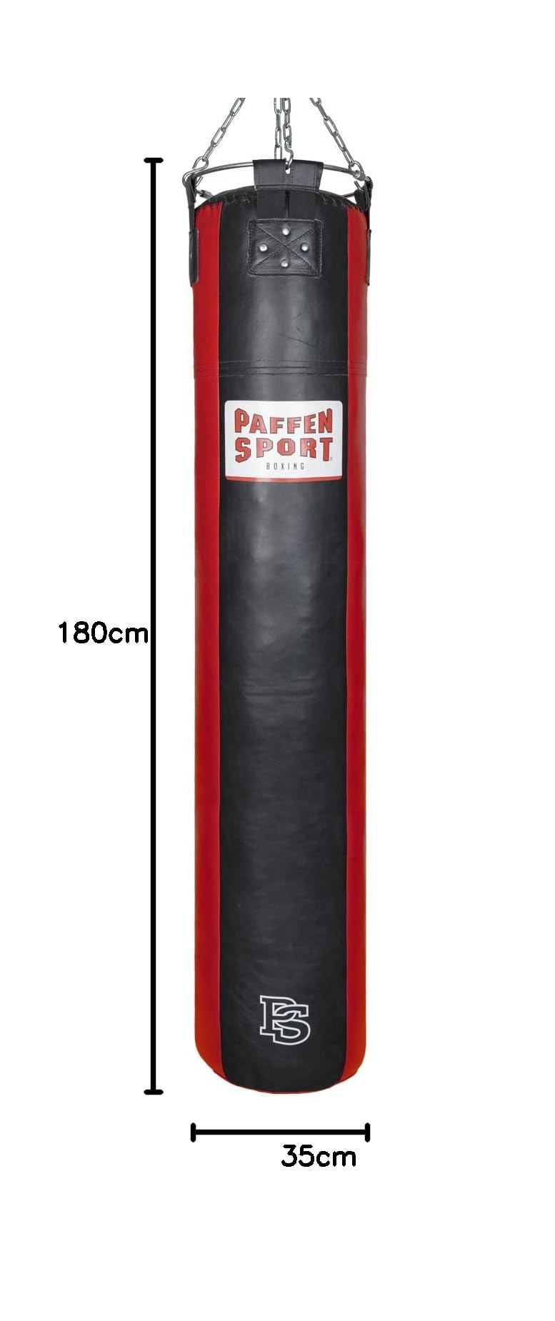 paffen-sport-star-boxsack-h-ngend-aus-leder-180-cm-35-cm-durchmesser-ca-55-kg-sc image 4