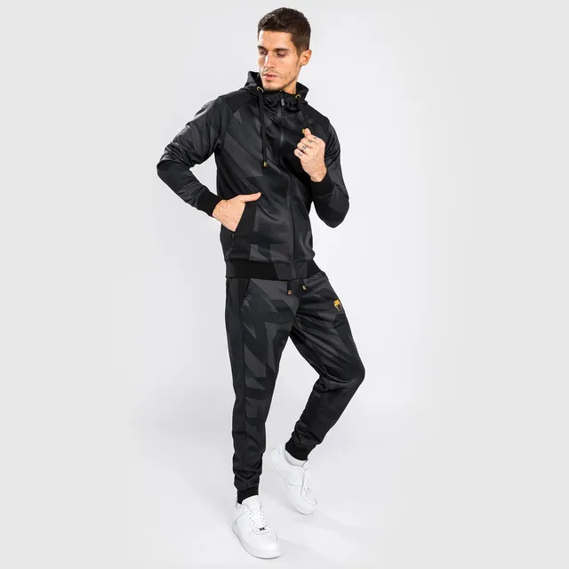 venum-razor-kapuzen-sweatshirt-mit-rei-verschluss-schwarz-gold image 1