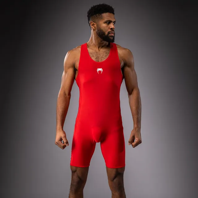 venum-challenger-wrestling-singlet-herren-rot image 1