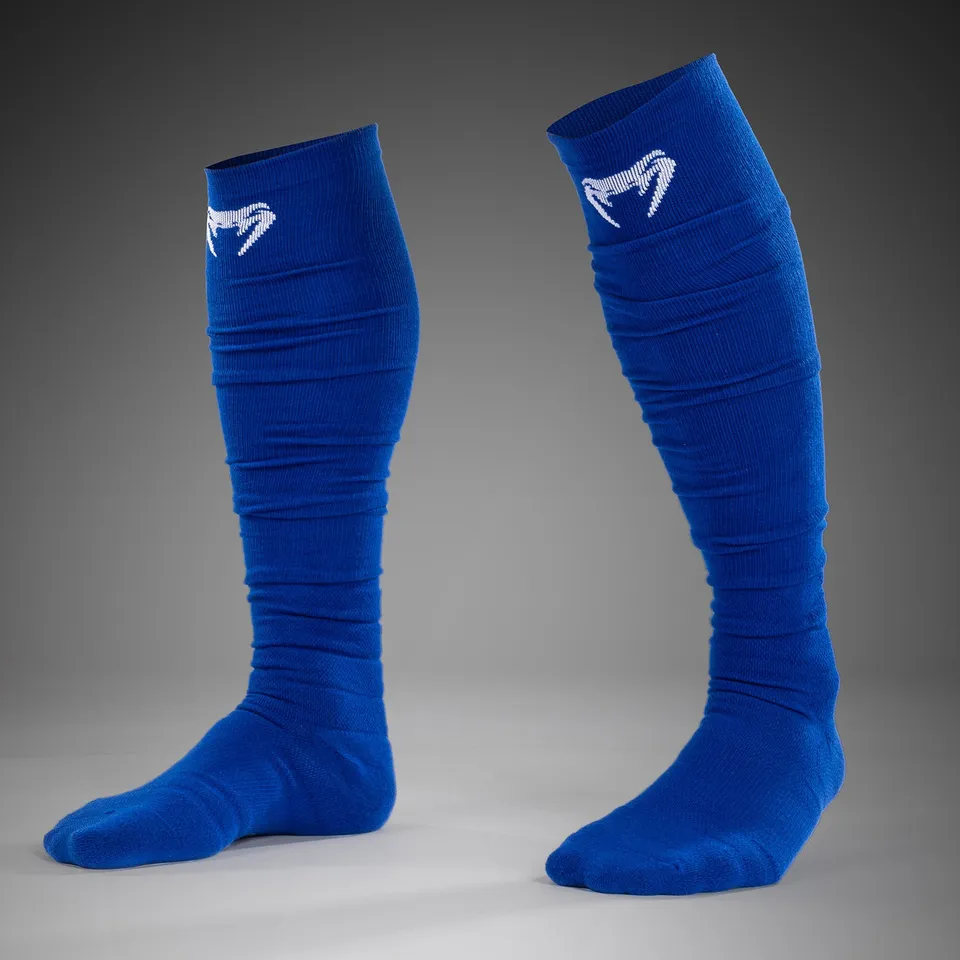 venum-elite-performance-lange-socken-royalblau-wei image 1