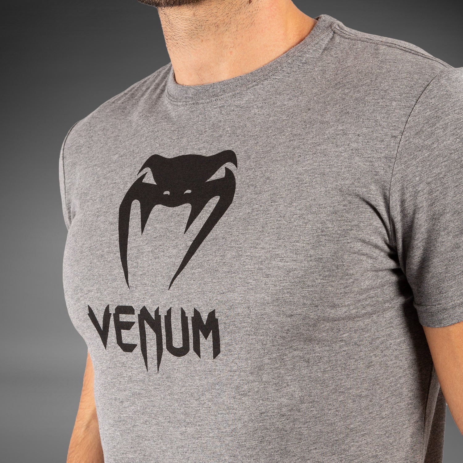 venum-classic-t-shirt-grau-meliert image 4