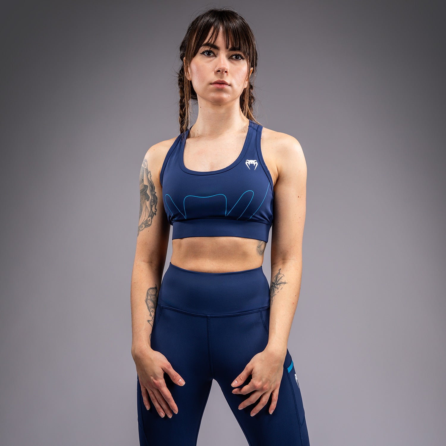 venum-x-top-rank-original-damen-sport-bh-blau image 1