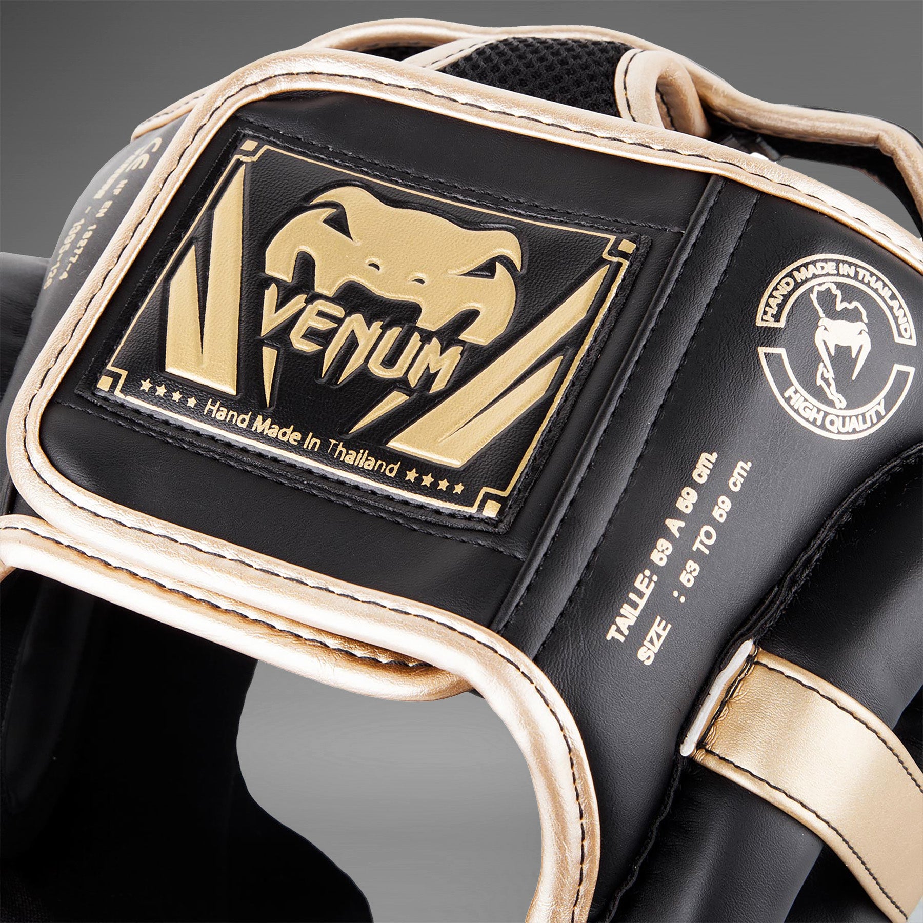 venum-elite-kopfschutz-schwarz-gold image 3