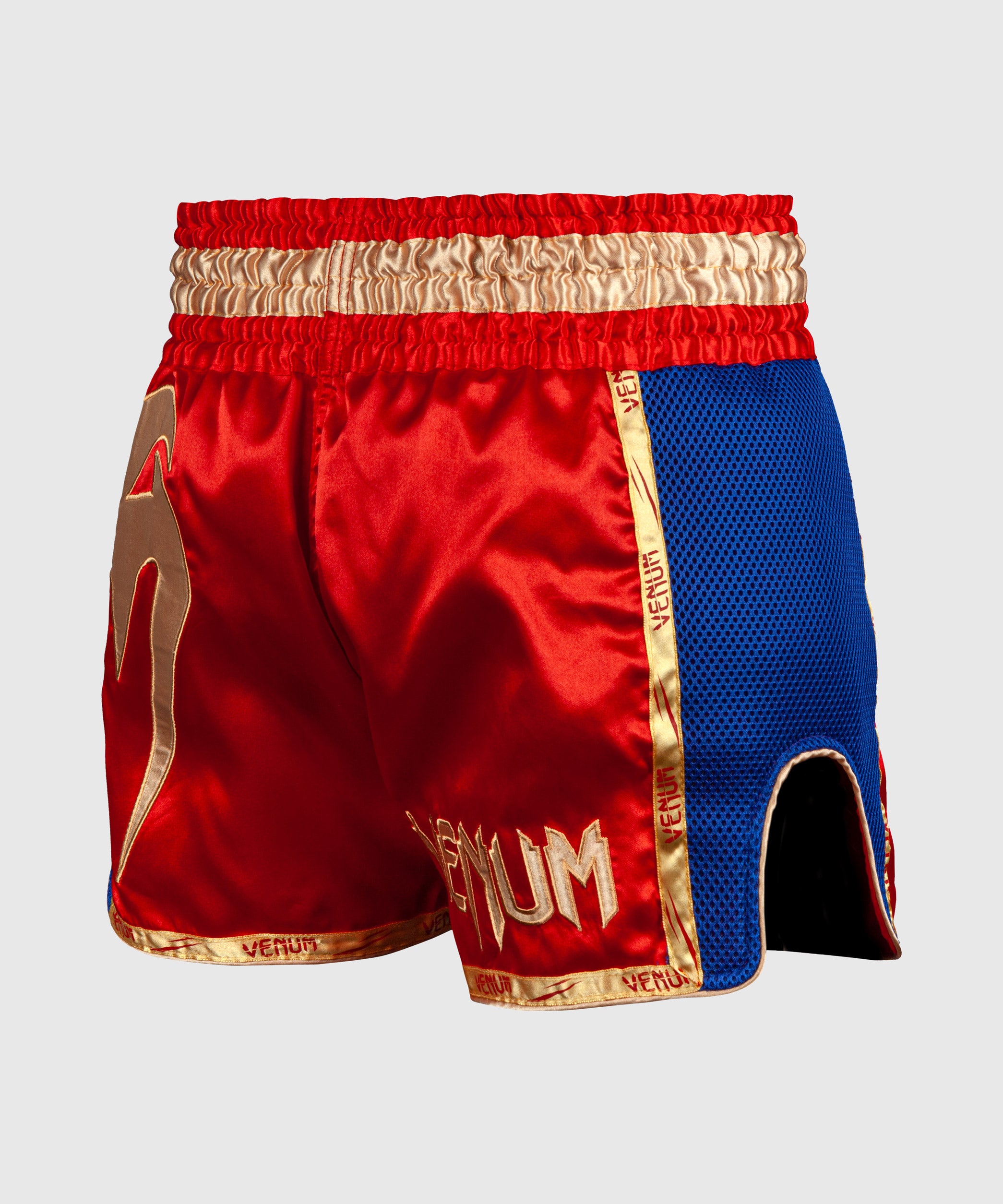 venum-giant-muay-thai-shorts-herren-gold-rot image 2