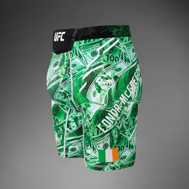 ufc-adrenaline-unrivaled-by-venum-conor-mcgregor-vale-tudo-shorts-gr-n image 1