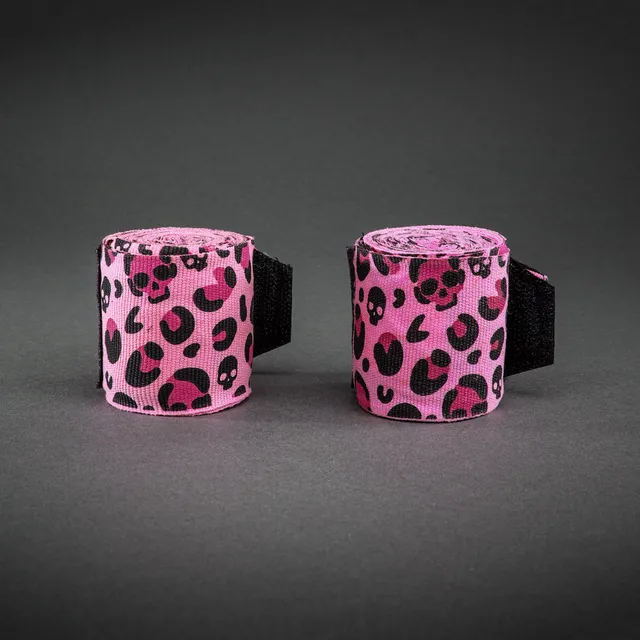 venum-kontact-evo-skull-boxing-bandagen-candy-pink-lila image 1