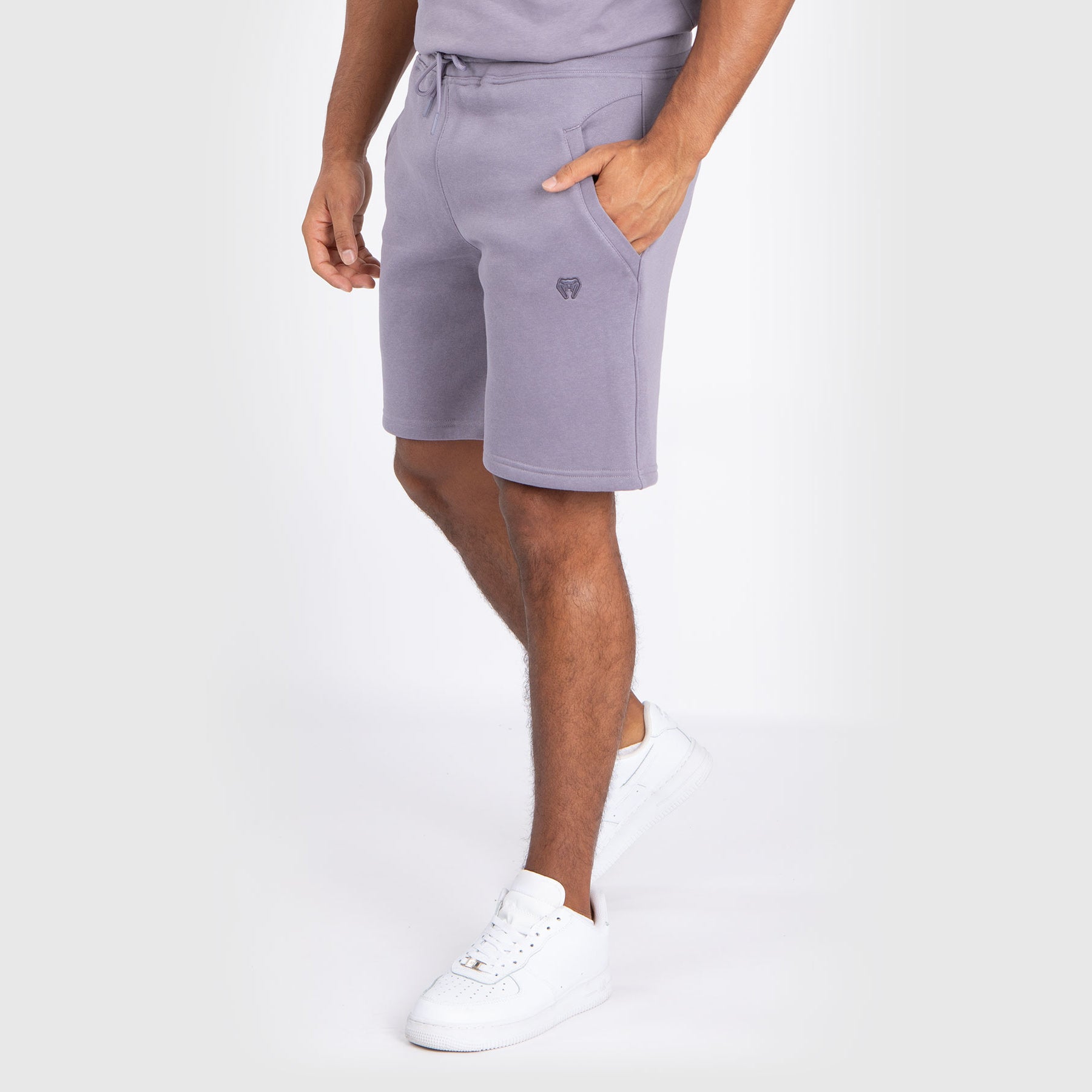 venum-silent-power-baumwollshorts-lavendelgrau image 2