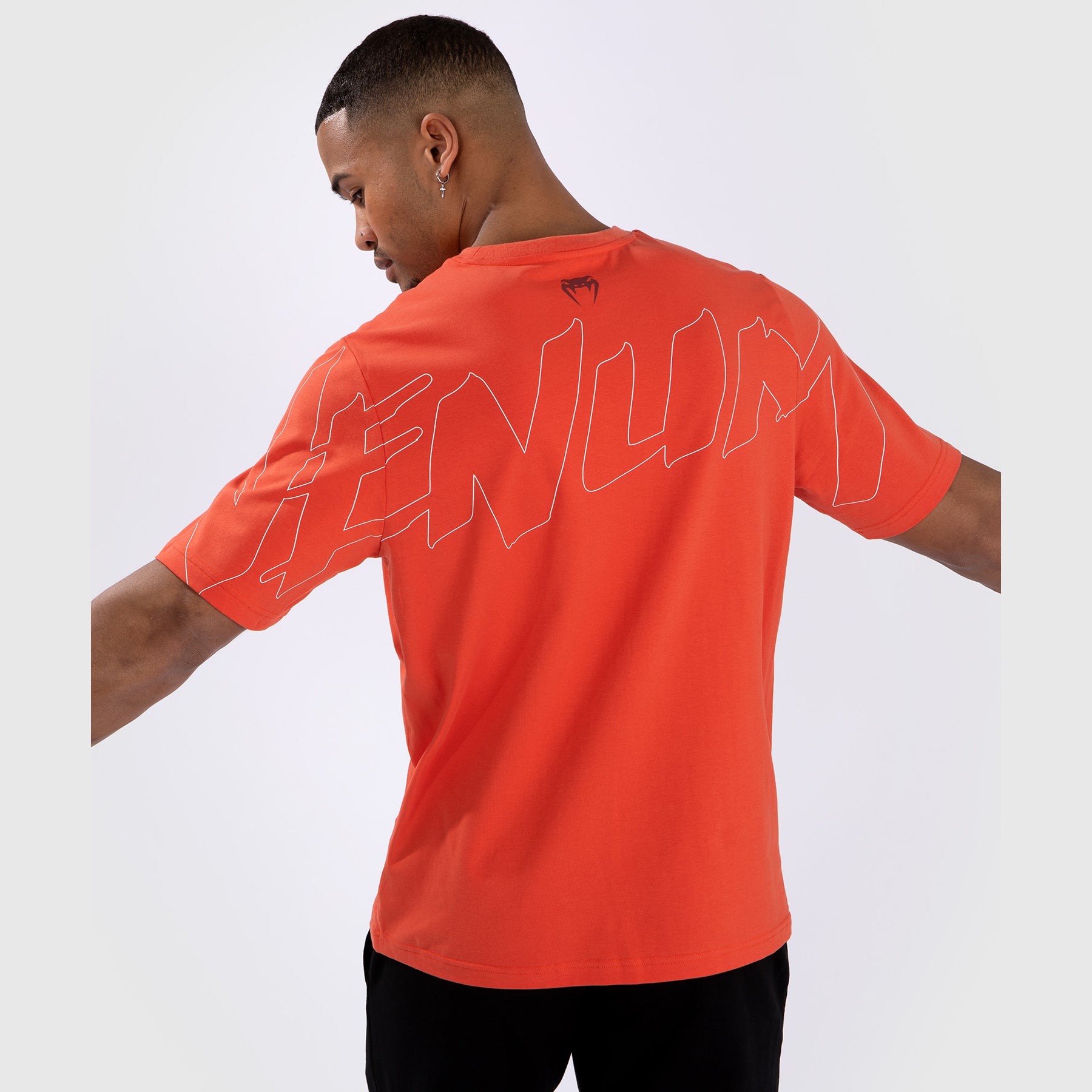 venum-snake-print-t-shirt-fluo-orange-herren image 5