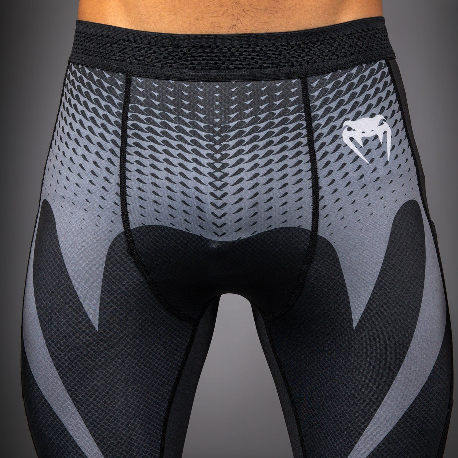 venum-no-gi-spats-ibjjf-approved-schwarz-silbergrau image 4