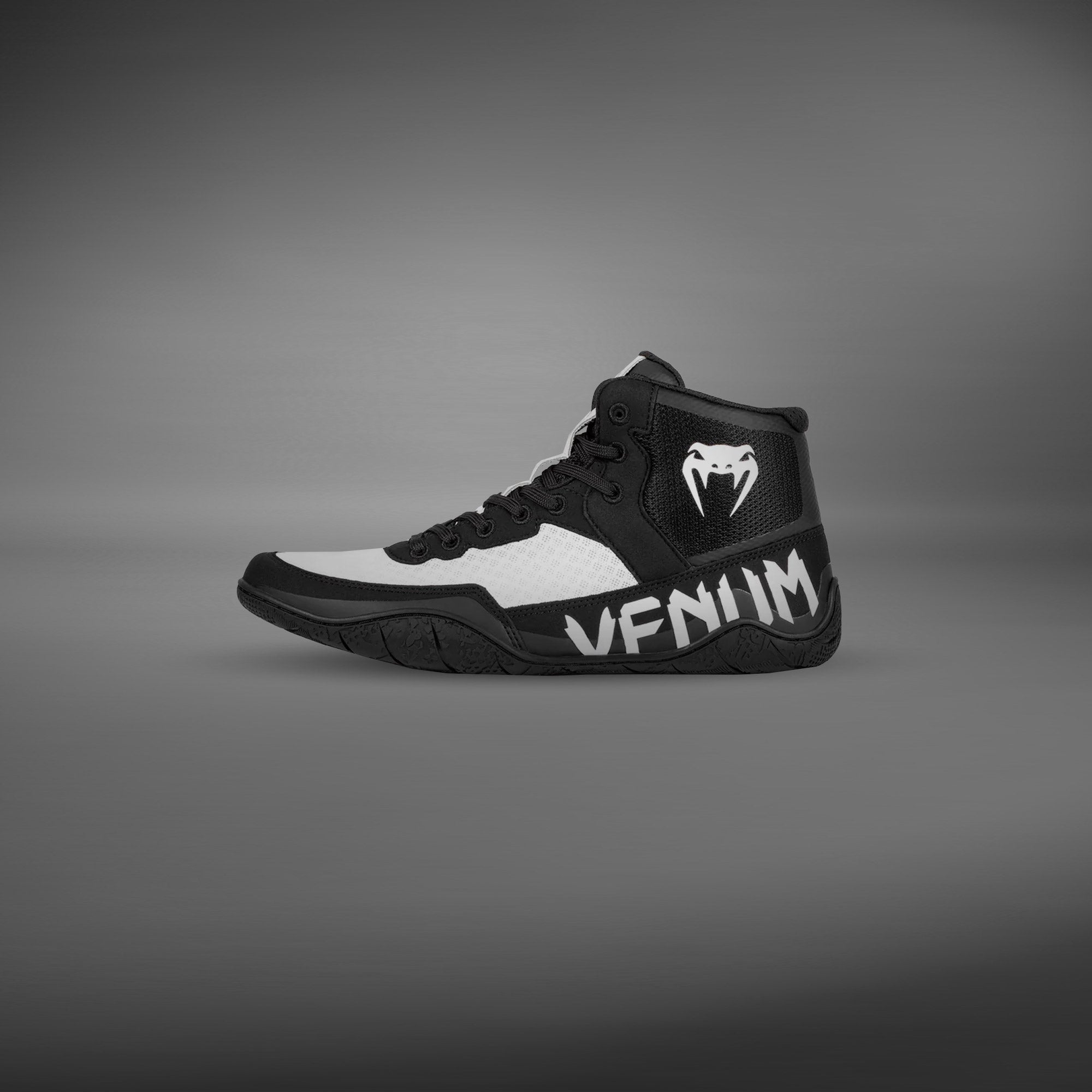 venum-elite-wrestling-schuhe-schwarz-wei image 3