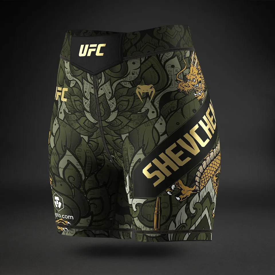 ufc-unrivaled-by-venum-valentina-shevchenko-vale-tudo-short-damen-gr-n image 1