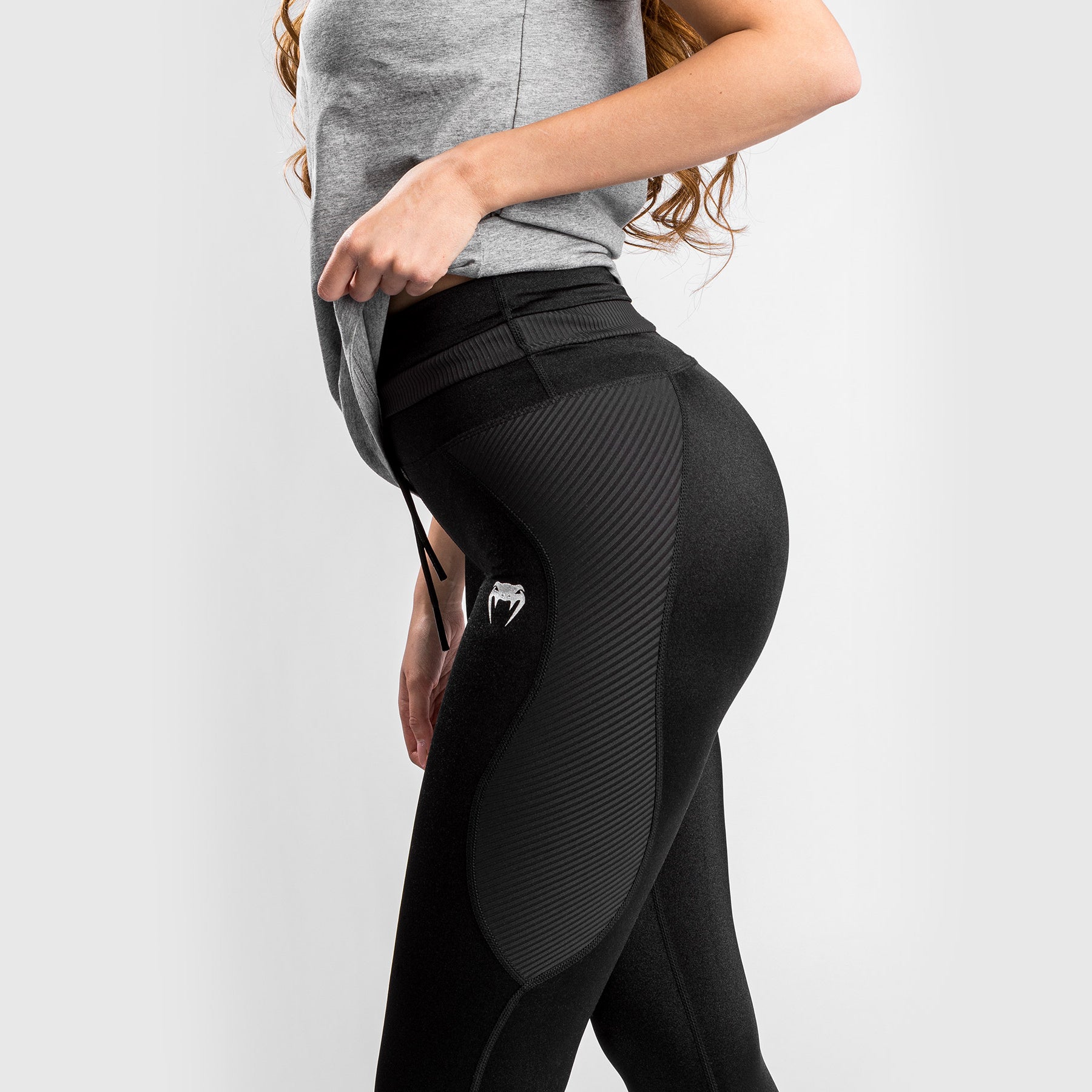 venum-glow-7-8-leggings-schwarz-damen image 2