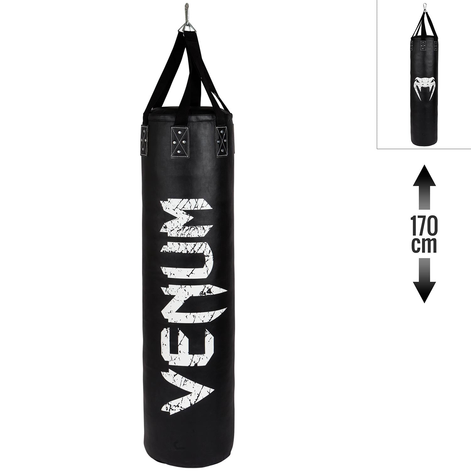 venum-challenger-boxsack-170-cm-gef-llt-schwarz image 1