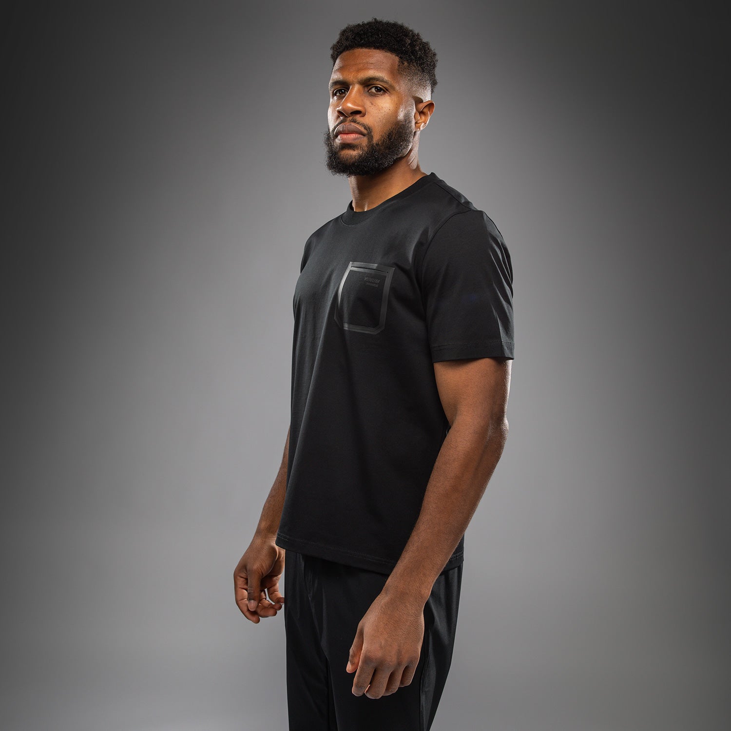 venum-fly-t-shirt-herren-tiefschwarz image 2