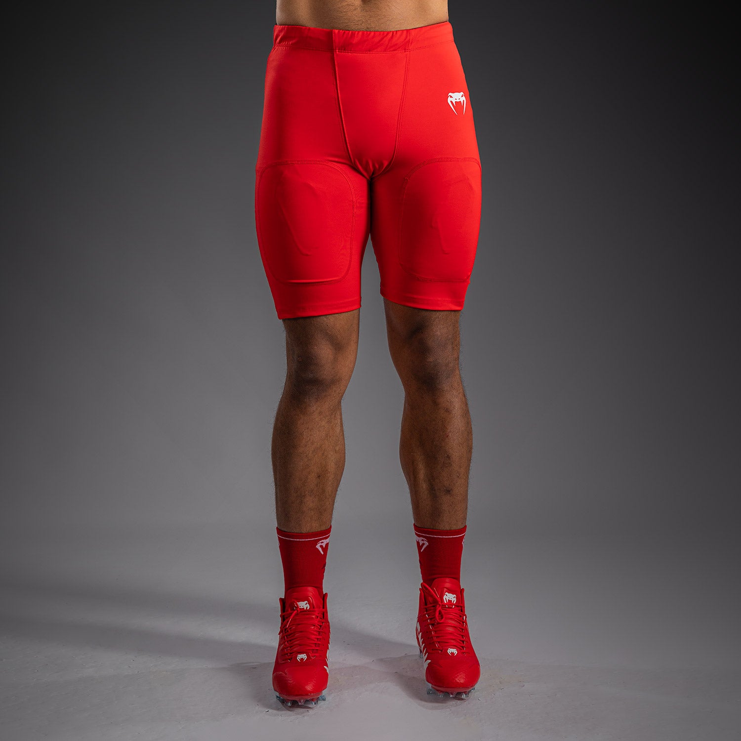 venum-elite-fu-ball-kompressionsshorts-rot image 1