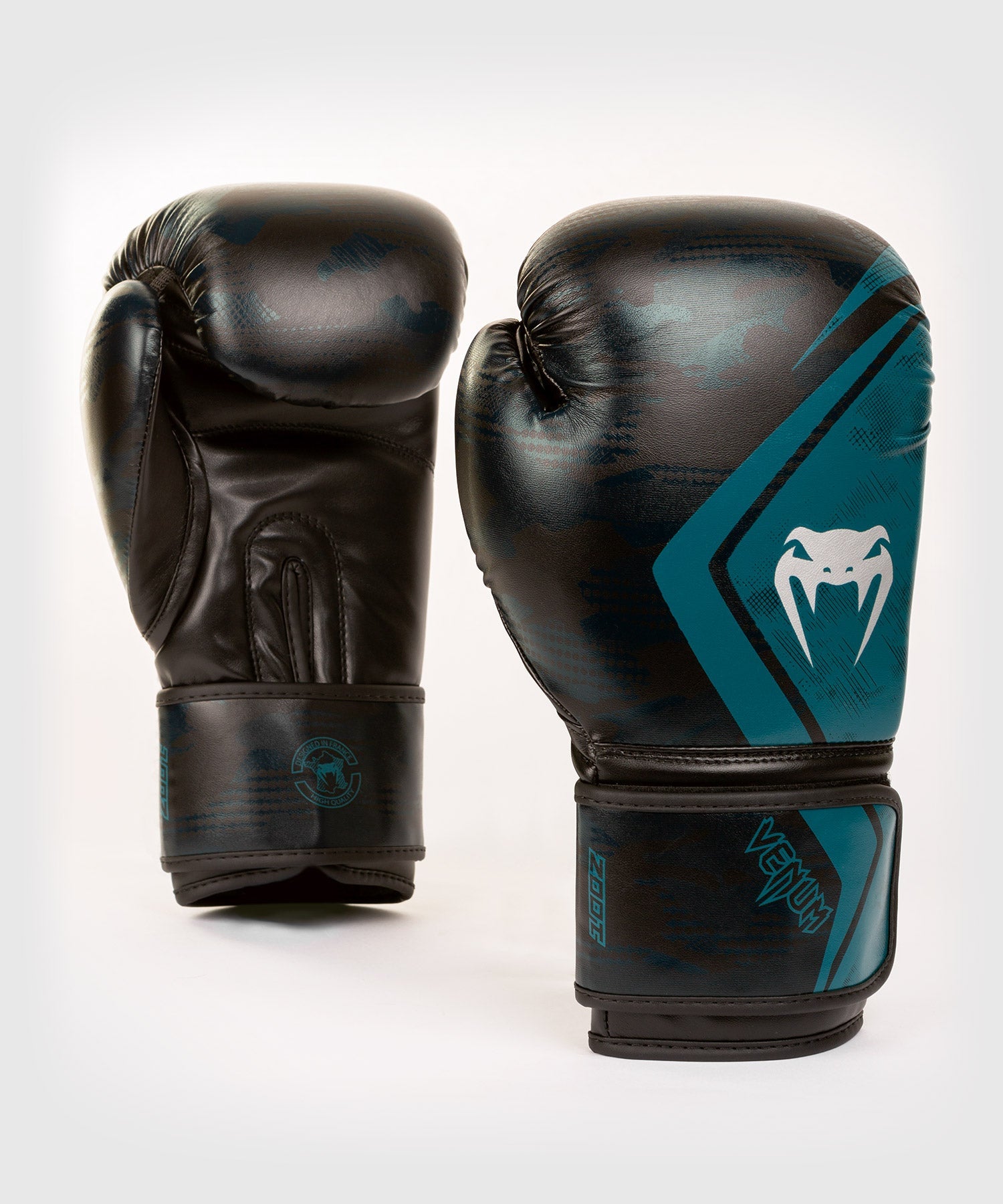 venum-contender-2-0-defender-boxhandschuhe-schwarz-gr-n image 1