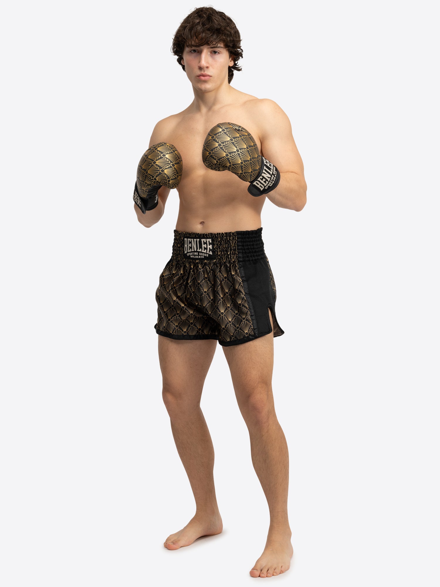 benlee-goldstone-muay-thai-shorts-satin image 2