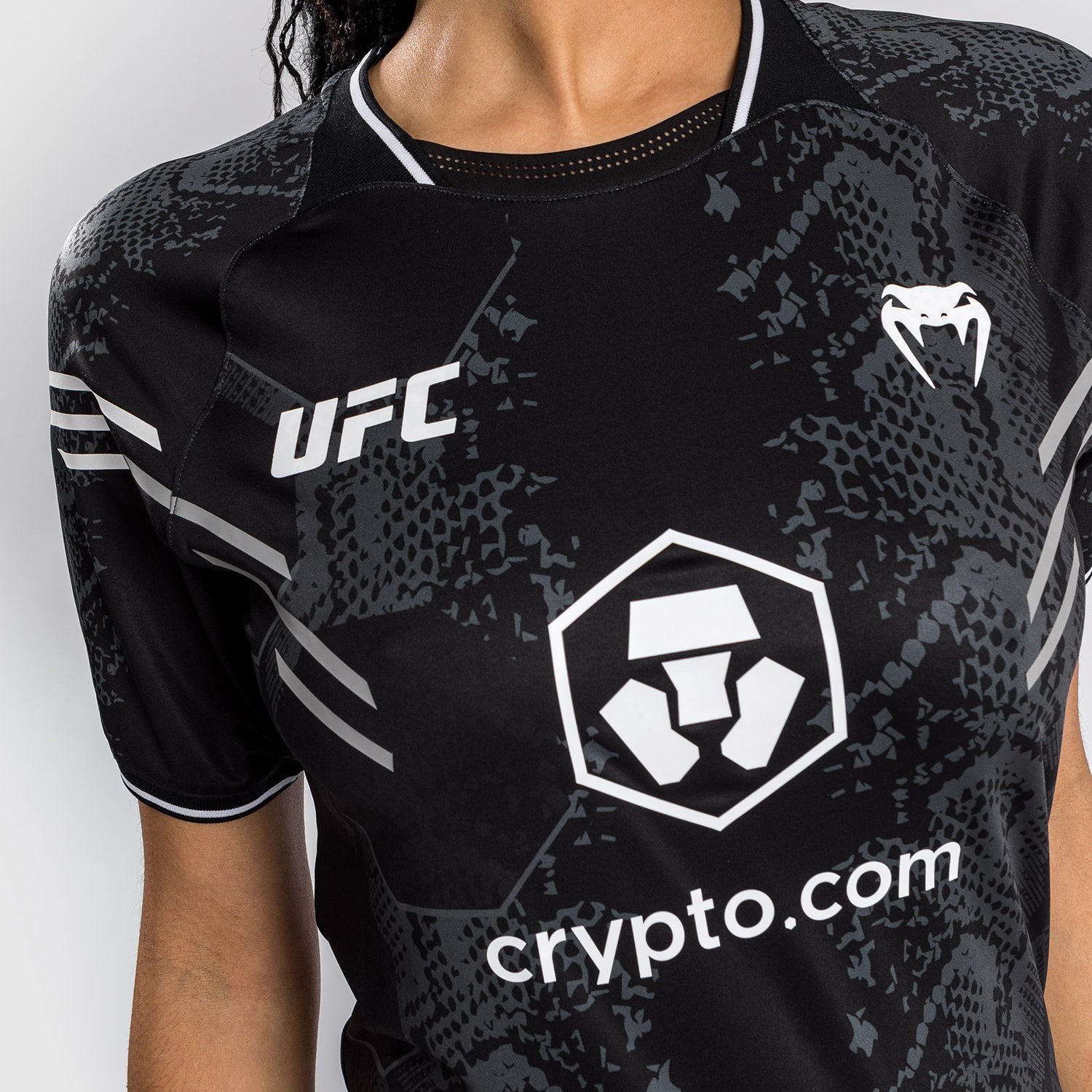 ufc-adrenaline-by-venum-walkout-trikot-damen-schwarz image 8