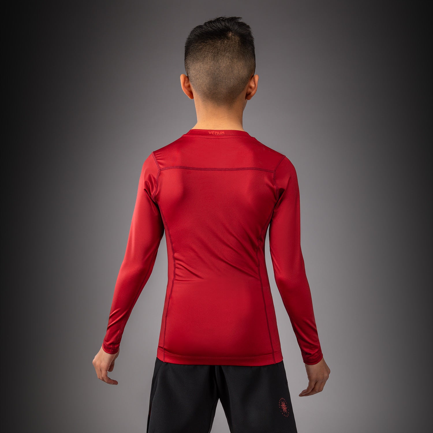 venum-attack-langarm-rashguard-f-r-kinder-schwarz-rot image 4