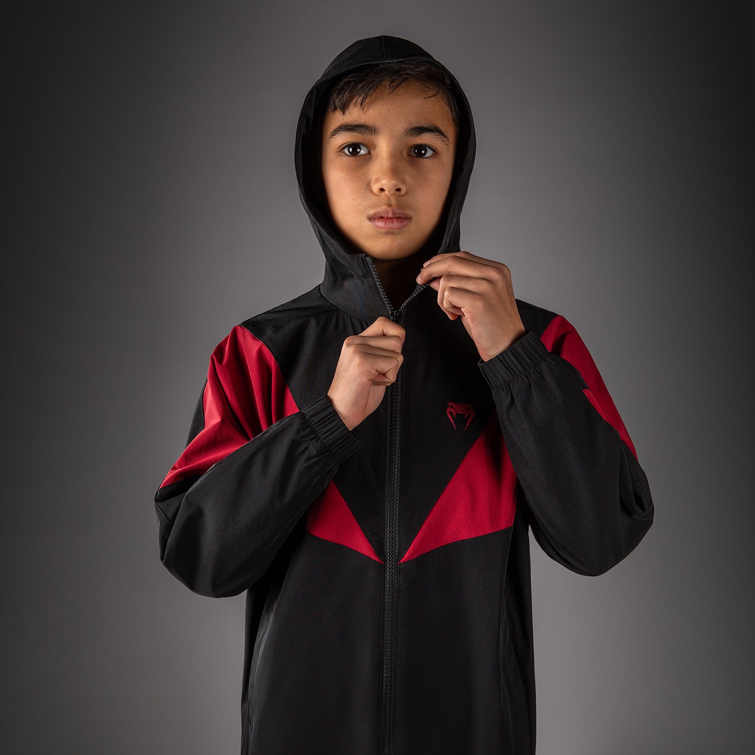 venum-vectra-trainingsjacke-f-r-kinder-schwarz-rot image 5